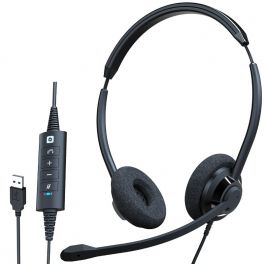 Sennheiser PC 8 USB - Casque Audio Filaire Supra-Auriculaire Contrôle du  Volume, Sourdine, Micro - Ordinateur Portable, Mac, Communications Vocales  & E-Enseignement – Antibruit : : Informatique