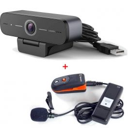Pack Speechi - Micro-cravate MIC-001 + Webcam USB HD 90 Pro