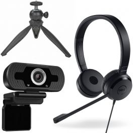 Pack Dell Pro UC150 + Webcam Cleyver + Trépied