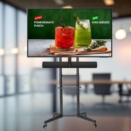 Kit Visio Barre BYOD + Ecran 55 + Support Mobile