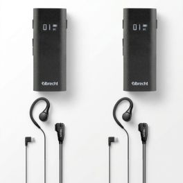 Pack 2 Albrecht Tectalk Biz + 2 headsets PTT - IA