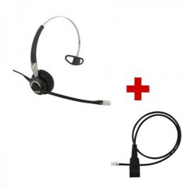 Jabra BIZ 2400 II Mono + Cordon de connexion QD RJ10