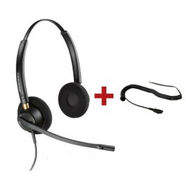 Plantronics Encore Pro 520 antibruit + cordon QD étiro