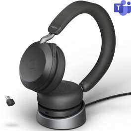 Jabra Evolve2 75 USB-C Microsoft Teams + Socle de charge