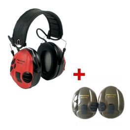 3M Peltor SportTac + Coques vertes