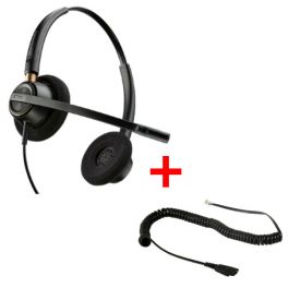 Plantronics Encore Pro 520 + cordon QD étiro