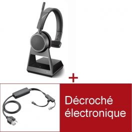 Pack Plantronics Voyager 4210 Office USB-A MS pour téléphone Poly