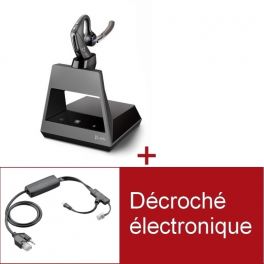 Pack Plantronics Voyager 5200 Office pour téléphone Poly 