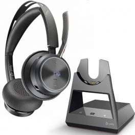 Poly Voyager Focus 2 USB-A MS + Socle Office