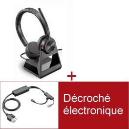 Pack Plantronics Savi 7220 Office Duo pour téléphones Poly