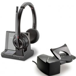 Pack casque Plantronics Savi 8220 UC Duo pour Mitel