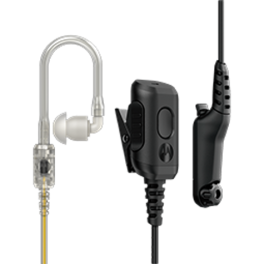 Kit de surveillance avec tube acoustique translucide pour Motorola R7