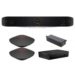 Grande salle BYOD – Kit Poly Studio V72 + 2x Mic A2 