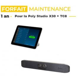 Maintenance Poly+ 1 an pour Poly Studio X30 + TC8