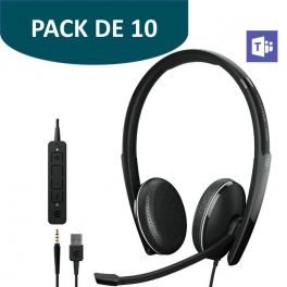 Pack de 10 EPOS Adapt 165T USB II MS