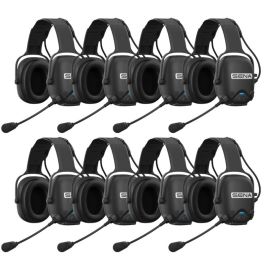Pack de 8 casques Mesh Sena CAST-01