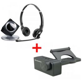 Pack liberté: Casque DW 30 Phone + levier de décrochage à distance