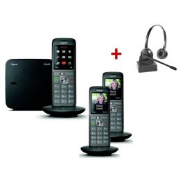 Pack duo téléphones grandes touches avec et sans fil