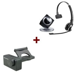 Pack liberté: Casque DW 20 Phone + levier mécanique de décrochage à distance