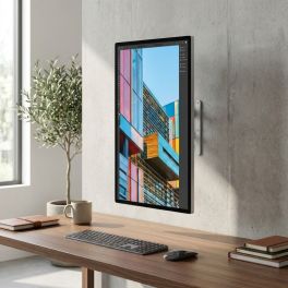 Apple Studio Display standard glass VESA wall mounted vertical