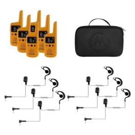 Six Pack Motorola TLKR T72 + 6 contours d'oreille + 2 mallettes