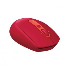 Logitech - Souris M590 Silent - Rouge