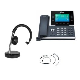 Pack Yealink T54W + décroché électronique + Cleyver DECT Office