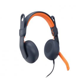 Casque avec micro compatible téléphone portable, avec prise mini jack 3,5mm  - réglage tour de tête et volume - RELAX