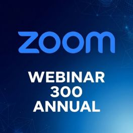 Zoom Webinar 300 Licence Annuelle