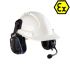 ECOM SM1P ATEX avec casque de chantier