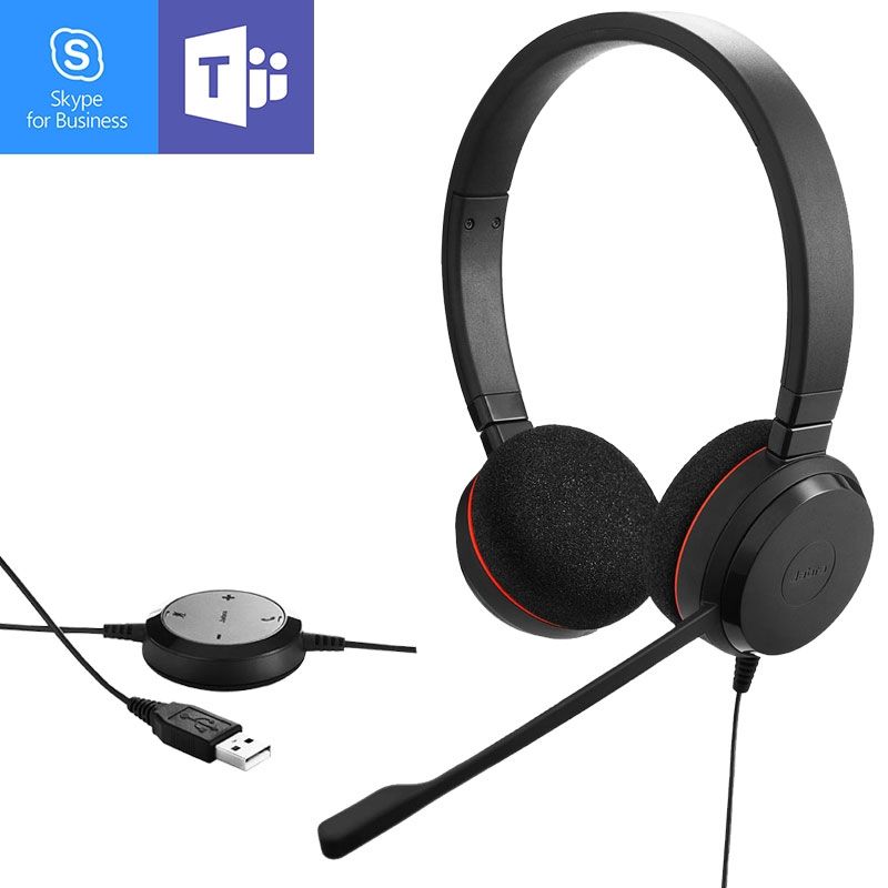 Jabra Evolve 20 USB UC MS Duo 