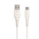 Câble USB-A vers USB-C 1 m Blanc