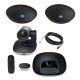 Logitech Group + micros et câble dextension