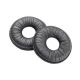 Lot de 2 coussinets simili cuir