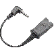 Plantronics câble QD/jack pour AGFEO