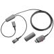 Câble Y double écoute Plantronics