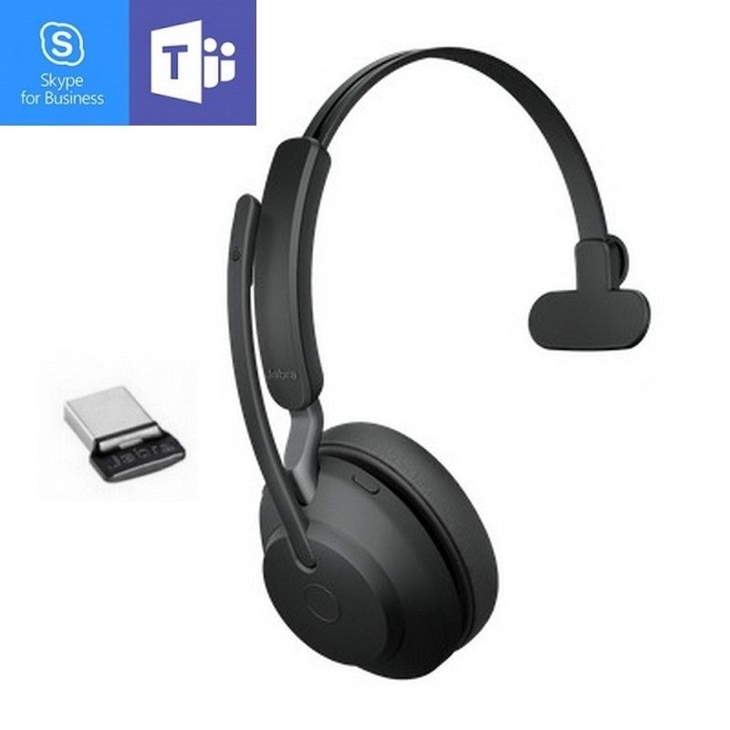 Jabra Evolve2 65 USB-C Mono - Version Microsoft Teams