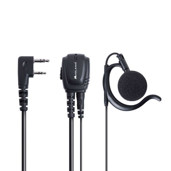 Midland BA21 : micro-casque 2 pin Kenwood
