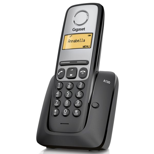 Téléphone sans fil Gigaset A130 noir