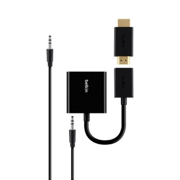 Adaptateur universel HDMI vers VGA avec prise jack Belkin