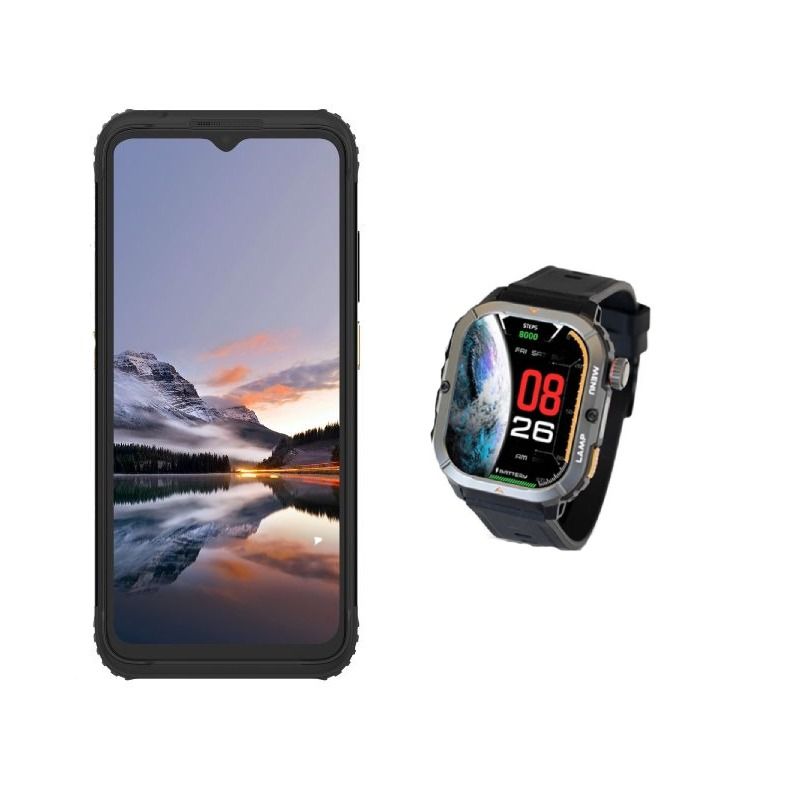 Pack Smartphone 4G AGM H6 Pro + Montre connectée Legion 3