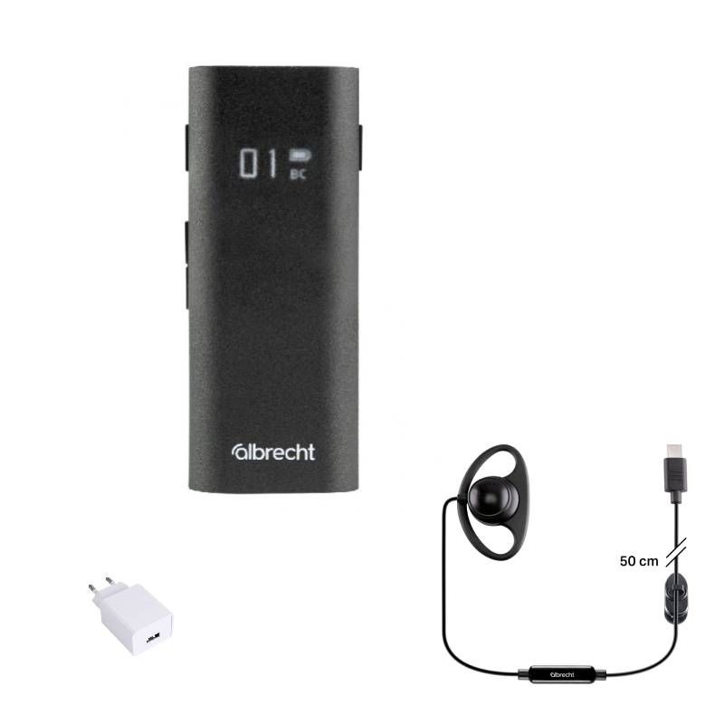 Albrecht TecTalk Biz Talkie Walkie Oreillette D