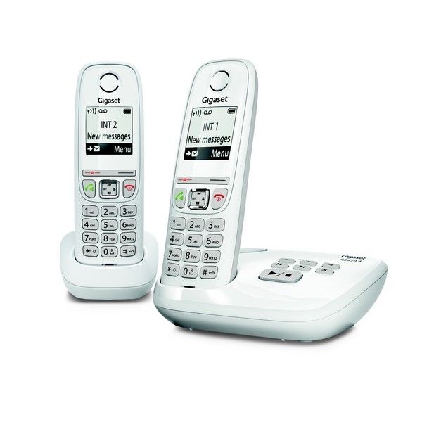 Téléphone Sans Fil Gigaset AS470A Blanc Duo