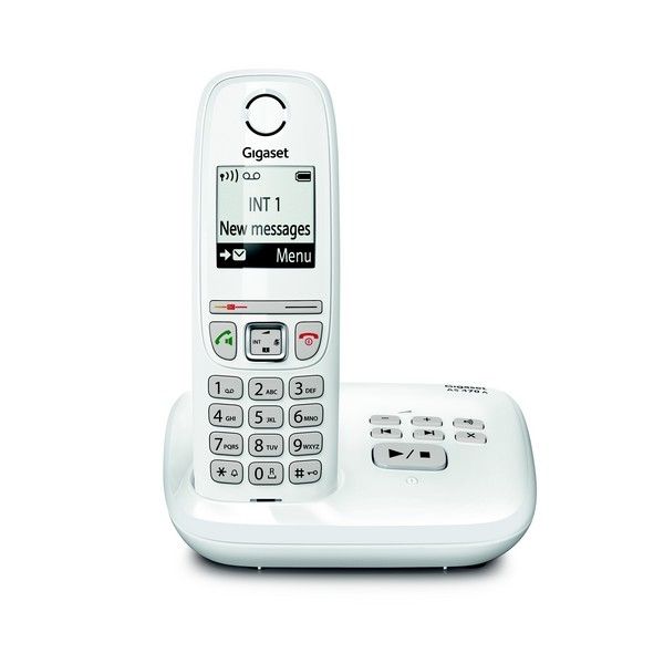 Téléphone fixe avec répondeur Gigaset AS470A Blanc 