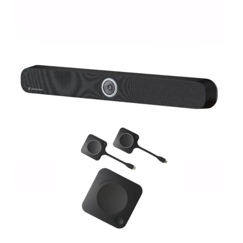 Pack Barco ClickShare CX30 Sennheiser TeamConnect Bar M Visioconférence Sans Fil