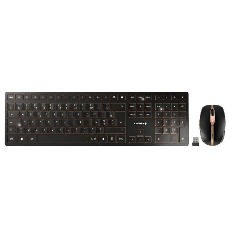 Pack clavier-souris CHERRY DW 9100 SLIM noir