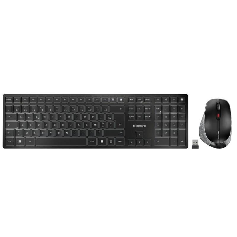 Pack clavier-souris CHERRY DW9500 SLIM USB + Bluetooth