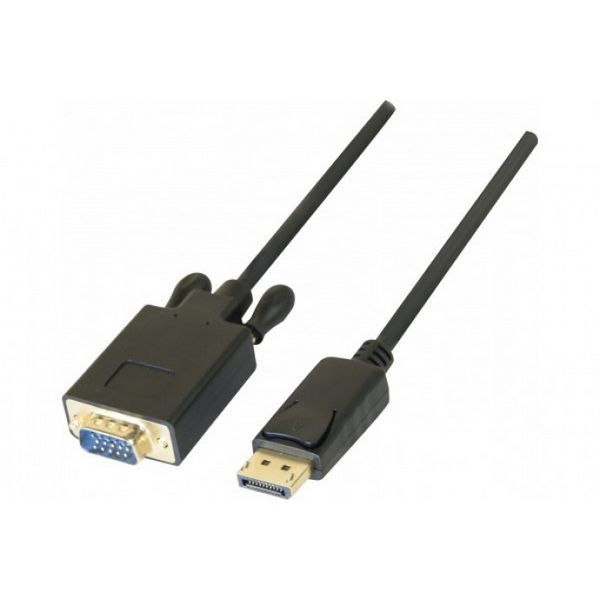 Cordon Display Port 1.1 vers VGA - 2m