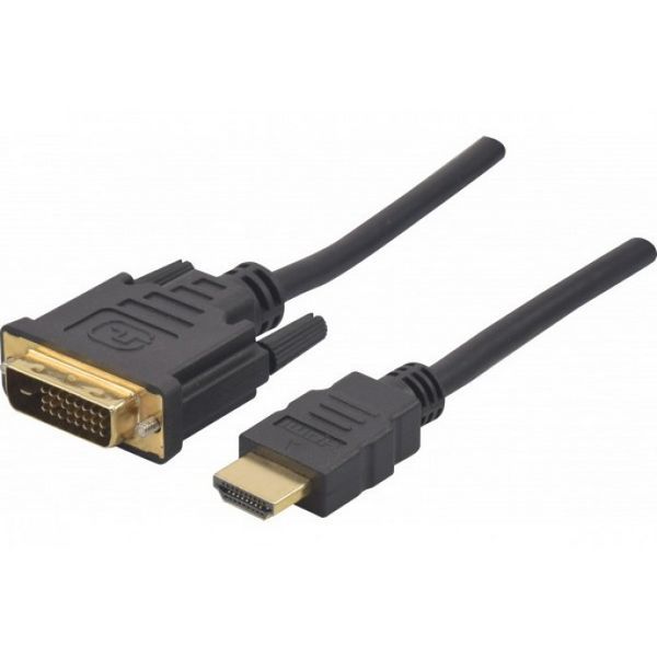 Cordon HDMI A - DVI 2.00m