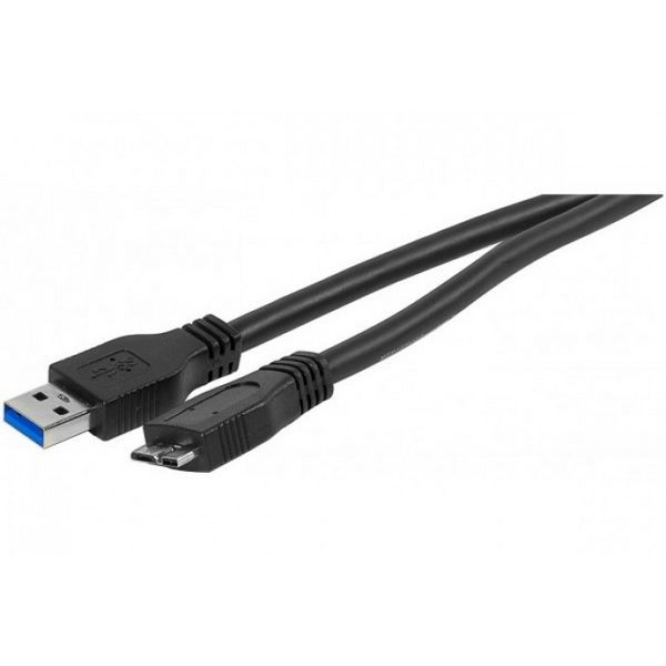 Cordon USB-A 3.0 vers micro USB-B 1,8m